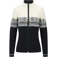 Dale of Norway - Giacca in lana merino - Moritz W Jacket Black Offwhite Dark charcoal per Donne - Taglia S - Nero