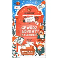 Sonnentor Calendario dell'Avvento a tema spezie - confezione da 24 bustine, set da 3