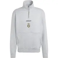 Adidas Felpa Con Mezza Zip Juventus Eqt