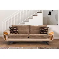 AEA Dreisitzer Sofa 3 Sitzer Sofas Luxus Textil Couchen big Polster Designer Möbel