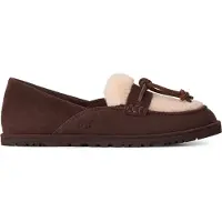Ugg per donna. 1182151 Mocassini in Pelle Zora Loafer marrone scuro (38), Basso, Nessuno, Casual