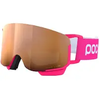 POC - Maschera da sci - POCito Nexal Fluorescent Pink/Partly Sunny Light Orange - Rosa