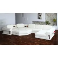 Xl Moebel Gmbh Wohnlandschaft Design Ecksofa Leder Ecke U-Form Sofa Couch Polster Garnitur