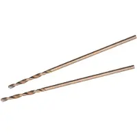 Kreator Punte per metallo HSS al cobalto ø 1 mm - 2 pezzi -