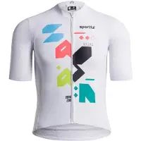 Sportful Sagan Supernova Jersey Maglietta da ciclismo Uomo (3XL, bianco)