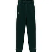 Lacoste Pantaloni verde scuro / rosso sangue / bianco