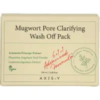 Axis-Y Maschera Per Il Viso Mugwort Pore Clarifying Wash Off 100 Ml
