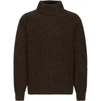 !Solid Pullover 'SDSTILES' cioccolato