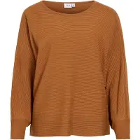 Vila Vivilja Scollo A Barchetta Pullover A Maglia