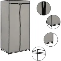 vidaXL Armadio Grigio 75Ã50Ã160 cm
