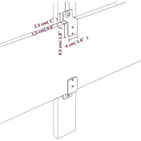 vidaXL Struttura letto senza materasso verde scuro 100x200 cm in velluto