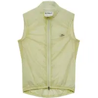 CafÉ Du Cycliste Norine Gilet da ciclismo Uomo (L, verde/beige)