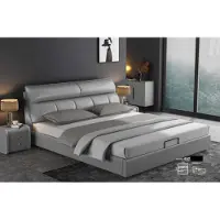 Xl Moebel Gmbh Graues Designer Bett Schlafzimmer Betten Textil Leder Hotel Luxus Polster Design