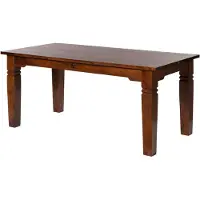 MASSIVMOEBEL24.DE MASSIVMOEBEL24 | tavolo da pranzo in legno di Acacia 140x90x76 nougat laccato OXFORD #602