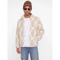 Jack & Jones Giacca di pile nudo / bianco lana