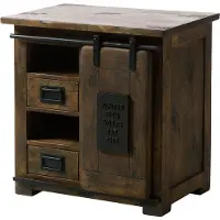 MASSIVMOEBEL24.DE MASSIVMOEBEL24 | Kommode Mango 70x45x70 braun lackiert RAILWAY #423