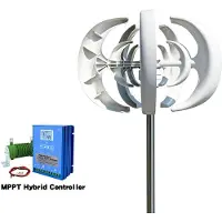 OEM Turbina eolica, alta efficienza, funzionamento a basse velocità del vento, controller ibrido 2-A, 2000W, 12V