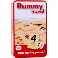 Aquamarine Gioco Da Tavolo Ramino Da Viaggio Per 4 Giocatori
