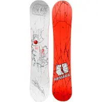 Armada - Snowboard freestyle - Beatnik 2027 in Legno - Taglia 157W cm - Bianco
