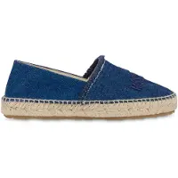 Moschino Denim Espadrilles With Embroidery Blue Taglia: 36 | Mocassini Outlet | Donna | Blu