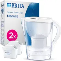 Brita Caraffa Filtrante Per L´acqua Marella 2.4l + 2 Maxtra Pro