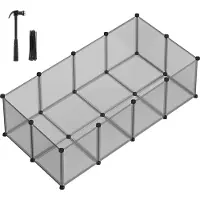 Feandrea Box in plastica trasparente per animali domestici