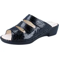 Finn Comfort Zoccoletto 'Pantolette Damen 02688 072099 Echtleder in schwarz' nero