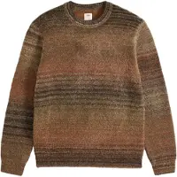 Levi's per uomo. 003B6-0014 Cardigan Presidio bouclé marrone (L), Casual, Acrilico, Manica lunga