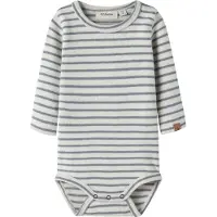 Lil´ Atelier Tutina / body per bambino 'NBMTHORO KEO' crema / blu fumo