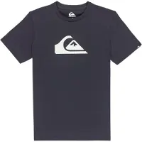 Quiksilver Youth's EV Comp Logo S/S T-shirt Bambini (12, blu/grigio)