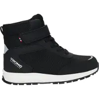 Viking Kid's Equip Warm WP 1V Scarpe invernali Bambini (33, nero)