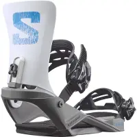 Salomon Snowboard - Attacchi da snowboard - Rhythm Grey Race Blue in Nylon - Taglia 43,5-47 - Bianco
