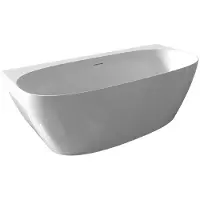 ZEZA Omega B2W Baignoires, 170x80x59cm, 190 Betteres, blanc brillant, B094001005, B094001005