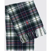Ralph Lauren Sciarpa in lana con motivo tartan a quadri