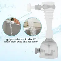 Markenlos Prolunga flessibile e resistente agli schizzi per il risparmio idrico in cucina, lunga 13 cm, ideale per rubinetti da cucina e