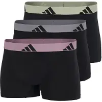 Adidas Underwear Boxers Active Flex Cotton Trunks 3 Unità