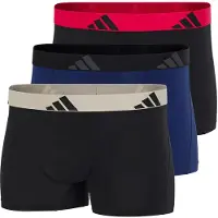 Adidas Underwear Boxers Active Flex Cotton Trunks 3 Unità