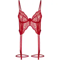 Hunkemoller Corsetto 'Isabelle' rosso