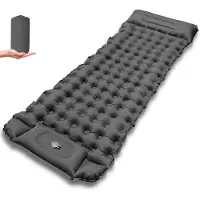 Merkloos Solidchoice - Materassino gonfiabile autogonfiante ultraleggero per escursioni e campeggio - 200x70 cm