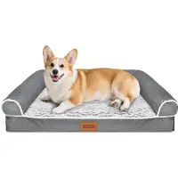 Merkloos Cuccia ortopedica per cani, con memory foam, di dimensioni extra large