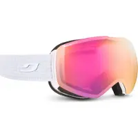 Julbo - Maschera da sci fotocromatica - Shadow Reactiv HD 1-3 White in Silicone - Bianco
