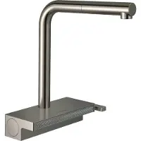 Hansgrohe Aquno Select M81 mitigeur monocommande de cuisine 250, bec extractible, 2 jets, sBox, 5,9 l/min, 73830800, 73830800