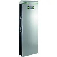 Abl Colonnina di ricarica eMC3 conforme alla normativa sulla metrologia, 2 x 22 kW, 2 prese di tipo 2, controller, HAK 3P4412