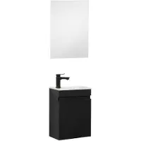 Merkloos Lavabo sospeso con mobile sottolavabo da 40 cm