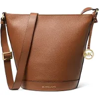 Michael Kors Medium Top Zip Bucket Messenger Luggage Taglia: OS | Borse a tracolla Outlet | Donna