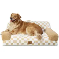 Sonstiges Cuccia ortopedica per gatti, 104x69 cm, lavabile. Divano per cani, adatto a cani di grossa taglia, colore kaki
