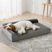 Merkloos Cuccia ortopedica per cani di grossa taglia, con rivestimento lavabile