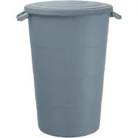 Merkloos Contenitore di raccolta dell'acqua da 80 litri, con dimensioni di 565 x 464 x 650 mm