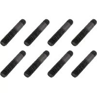 Merkloos Bullone Studbolt 10.9 M10 x 61 mm - 8 pezzi - Resistente alle alte temperature - Cambio rapido delle ruote - Materiali di alta qualità - Resistente agli urti - Bullone