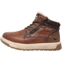 Mustang Boots stringati caramello / marrone scuro